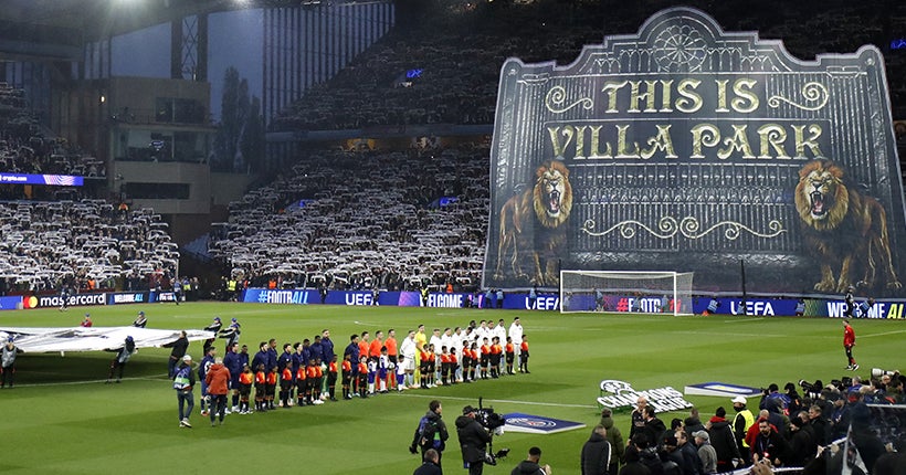 La boulette : Aston Villa a jou&eacute; l&amp;#8217;hymne de la Ligue Europa lors du match retour contre le PSG
