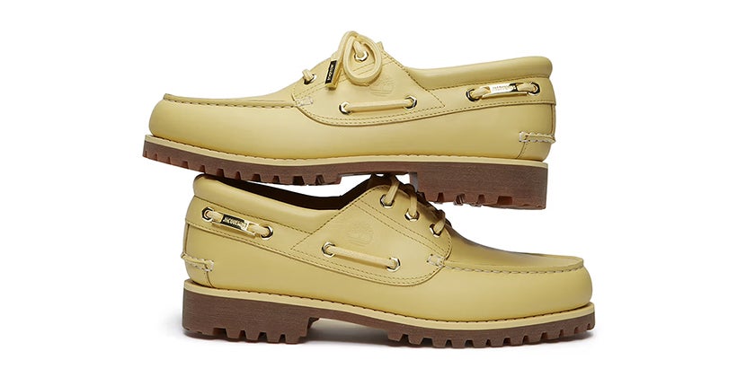 La vraie question qui reste en suspens : avec ou sans chaussettes les Timberland Jacquemus ?