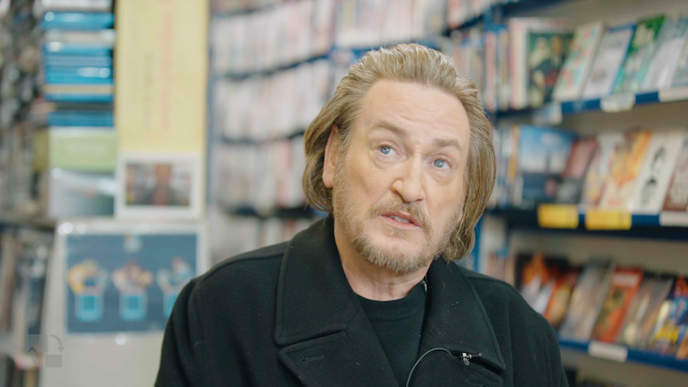 Benoît Magimel is in the Video Store