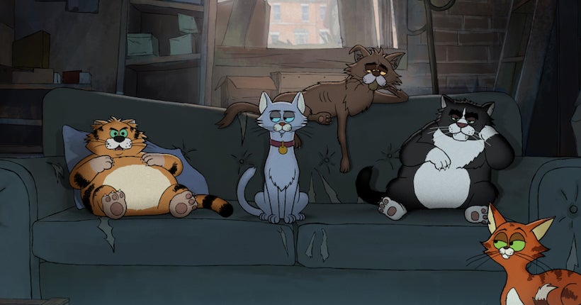 Ricky Gervais est un p*tain de chat de goutti&egrave;re dans la s&eacute;rie anim&eacute;e Alley Cats