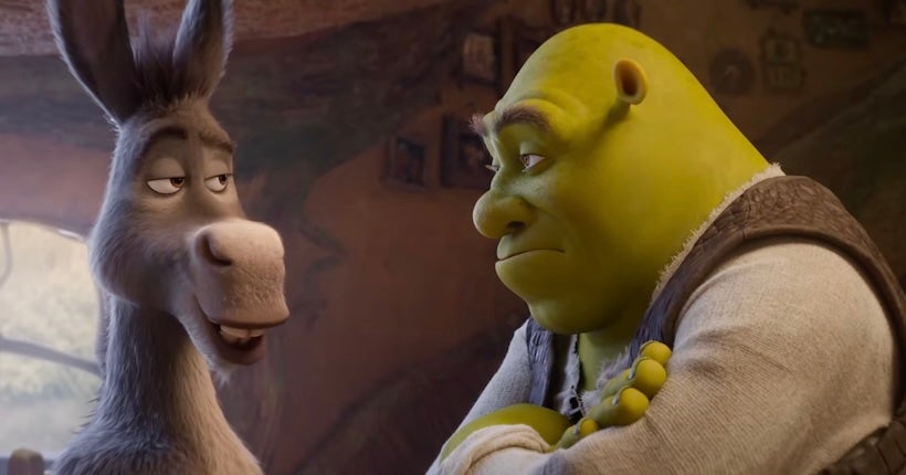 Shrek 5 d&eacute;voile sa premi&egrave;re bande-annonce et ils ont tous pris un sacr&eacute; coup