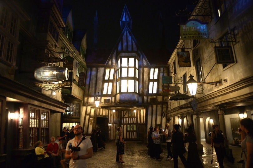 Le chemin de Traverse accessible aux moldus (Crédit : Getty Images)