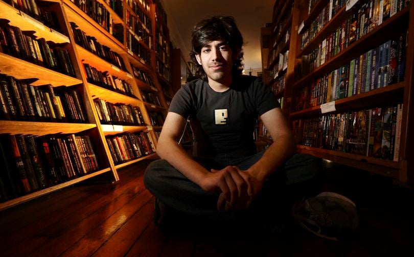 Aaron Schwartz à San Francisco en 2008 - Crédit Image Reuters / Noah Berger