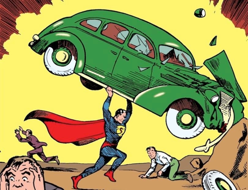 Le premier numéro d'Action Comics