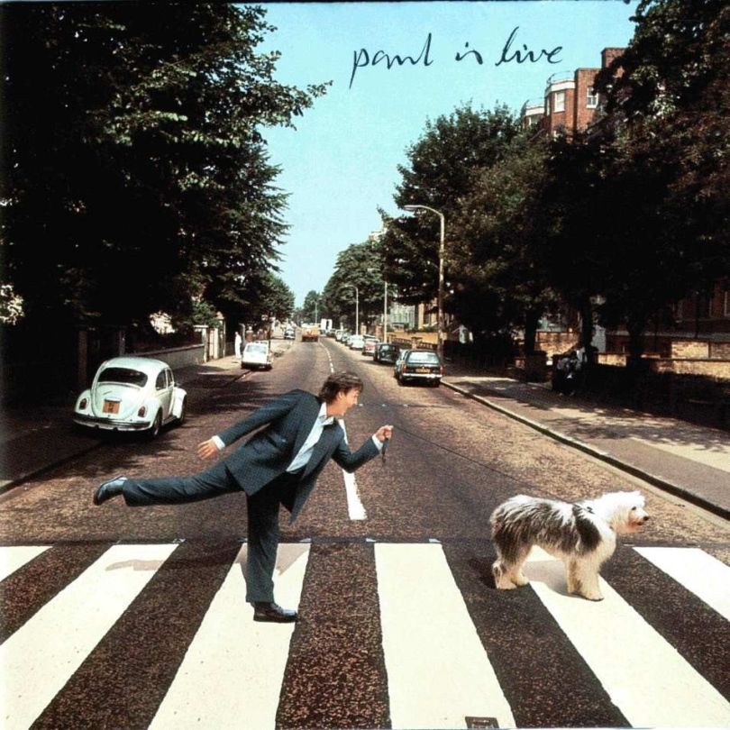 Pochette de l'album "Paul is live" de Paul McCartney sorti en 1993.