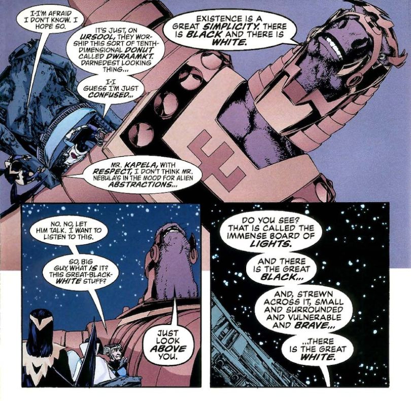 Une des pages du comic Top 10 écrite par l'Américain Alan Moore (Crédit Image : DC Comics)