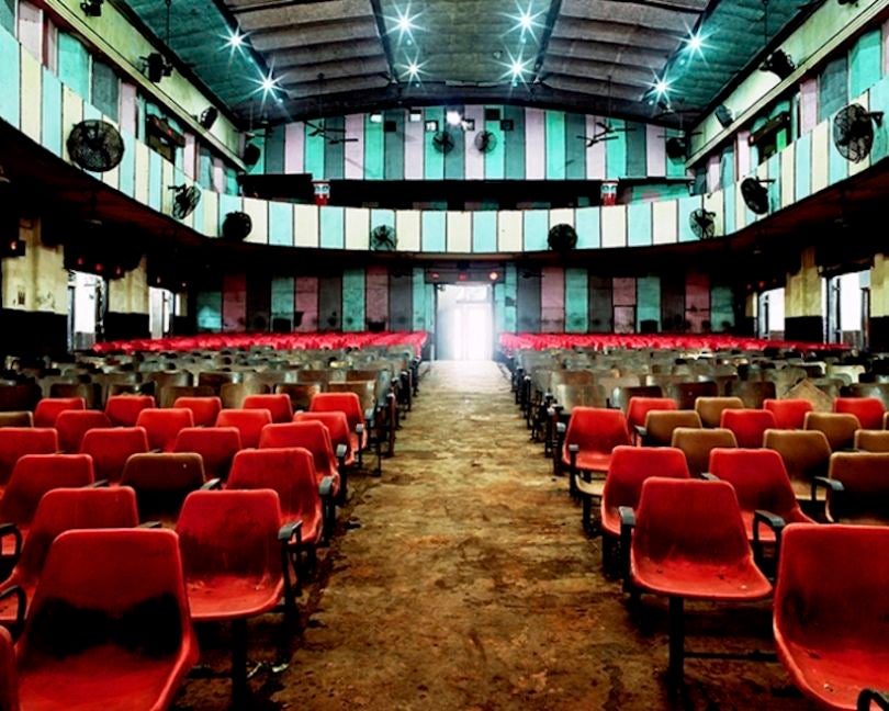 Cinéma Moonlight, Calcutta, Inde © Katherine Newbegin