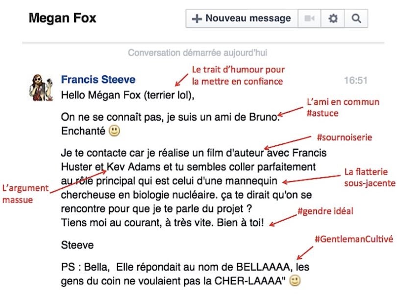 Comment Seduire Une Inconnue Sur Facebook Sans Passer Pour Un Petit Enfoire De Pervers