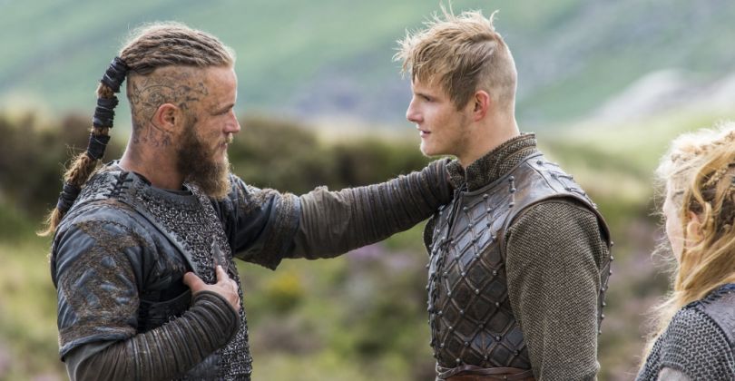 Ragnar et son fils Bjorn.