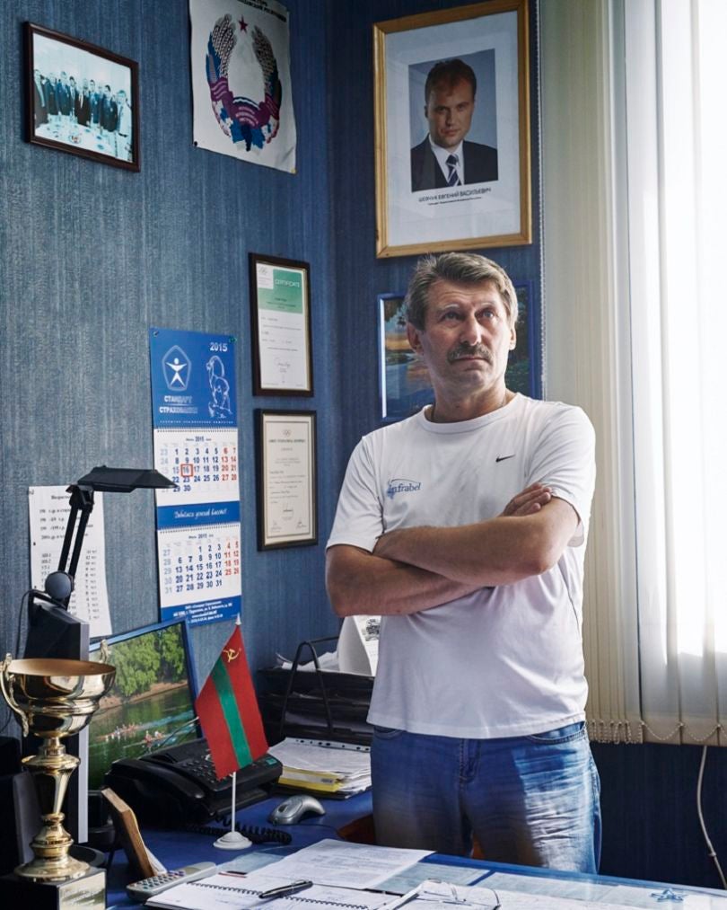 Andrey Voropai – Entraineur de l'équipe transnistrienne d'avirons / Photos Justin Barton