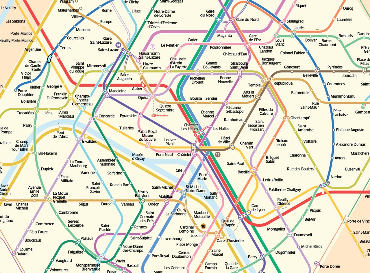 Oui Le Plan Du Metro Parisien Pourrait Etre Beaucoup Plus Simple Konbini