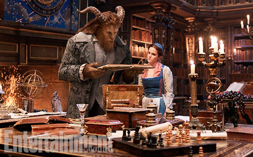 See The First Magical Images From The Beauty And The Beast