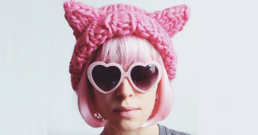 Des "pussy hats" en laine pour manifester contre Donald Trump