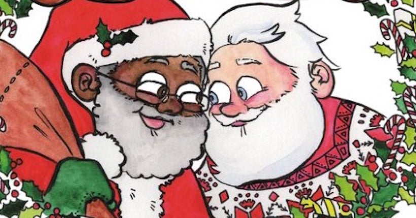 Santa’s husband, le livre pour enfants dans lequel le Père Noël est noir et gay