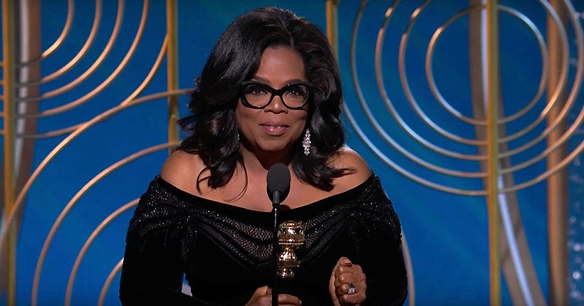 Vidéo : le puissant discours d’Oprah Winfrey bouleverse les Golden Globes