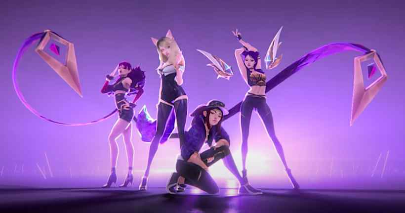 Né Sur League Of Legends, Le Groupe De K-pop Virtuel K/DA Va Sortir Son ...