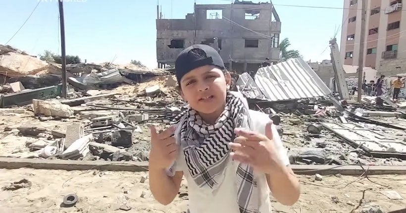 Vidéo : un enfant palestinien appelle à la paix en reprenant un classique d’Eminem