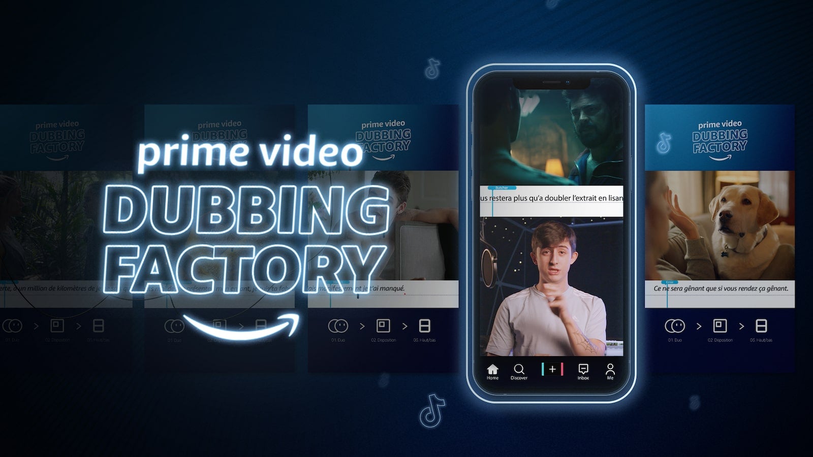 Arrêtez tout : Prime Video lance le challenge #DubbingFactory sur TikTok pour recruter une nouvelle voix off
