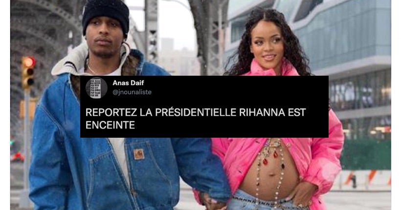 Le grand n’importe quoi des réseaux sociaux : Rihanna et A$AP Rocky attendent un enfant 🥰