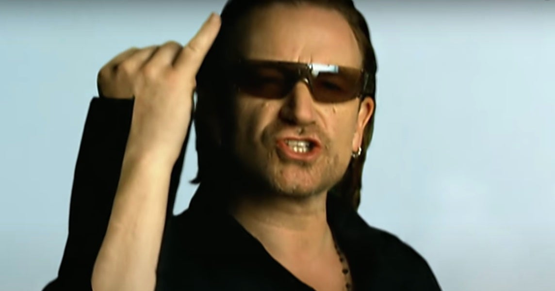 Bono l’avoue : il est n’est pas fan du nom "U2", de sa voix et de ses morceaux